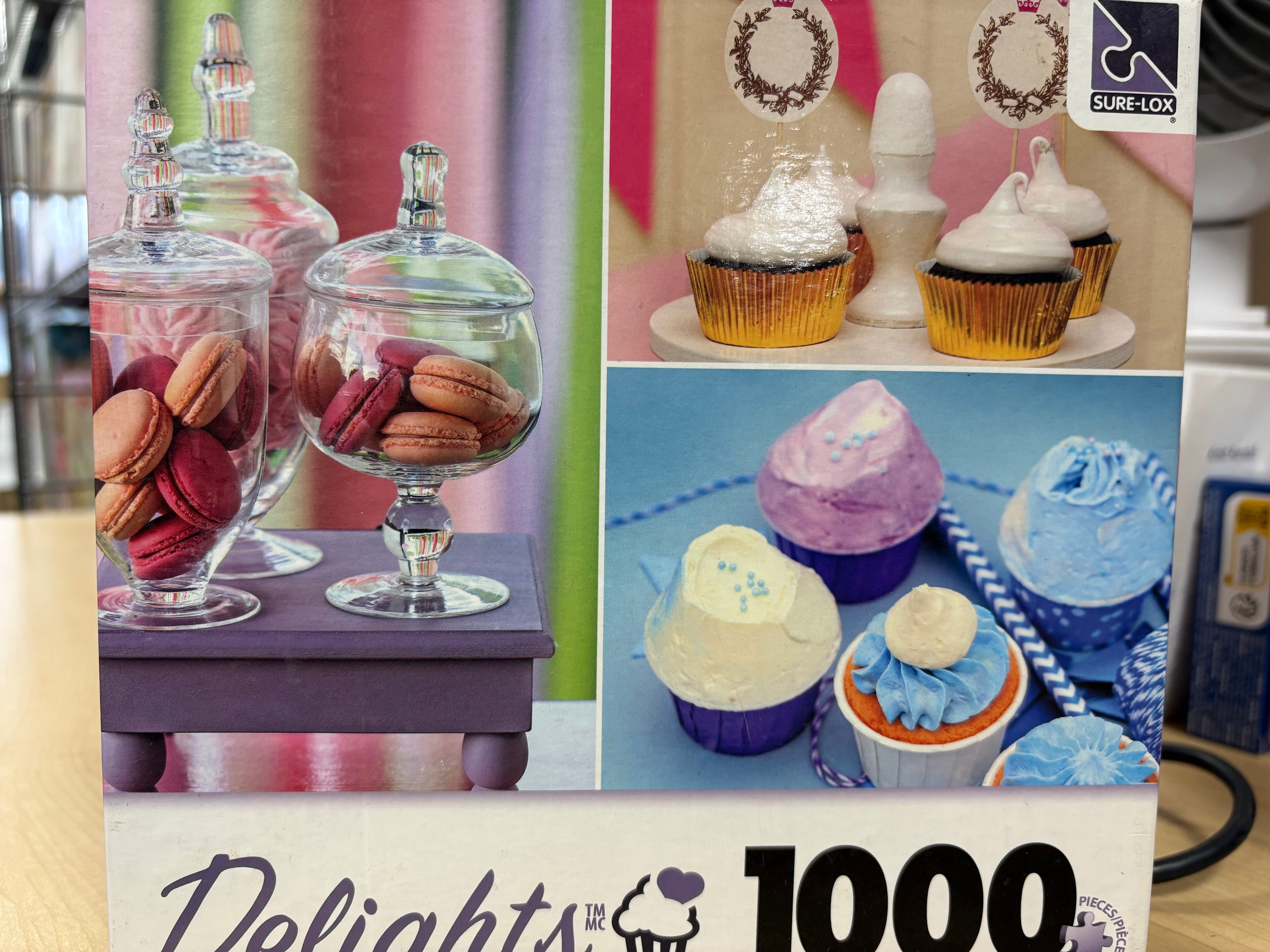 PFG Delights - Cupcakes and Macarons (Usage/Used - PUZZLES FOR GOOD)