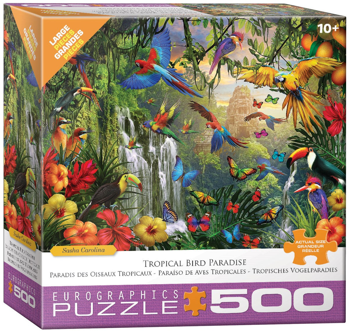 Paradis d'oiseau tropical (500 grands)