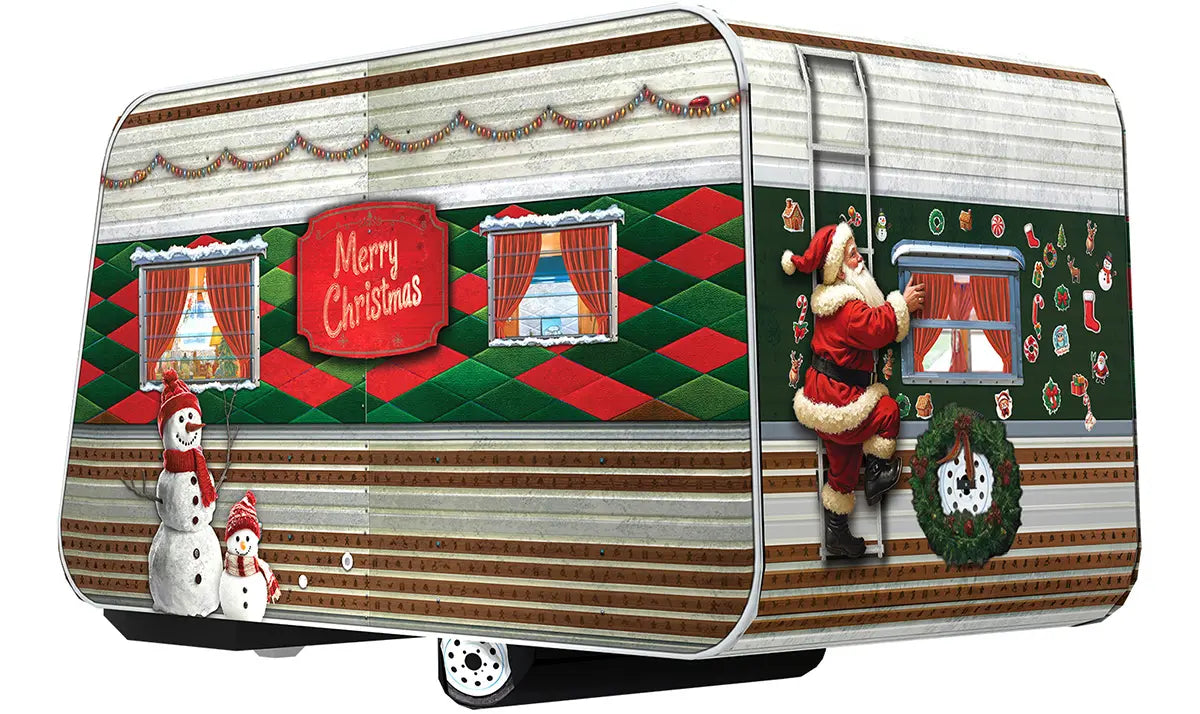 Remorque de camping de Noël - Boîte de collection (550 pièces)