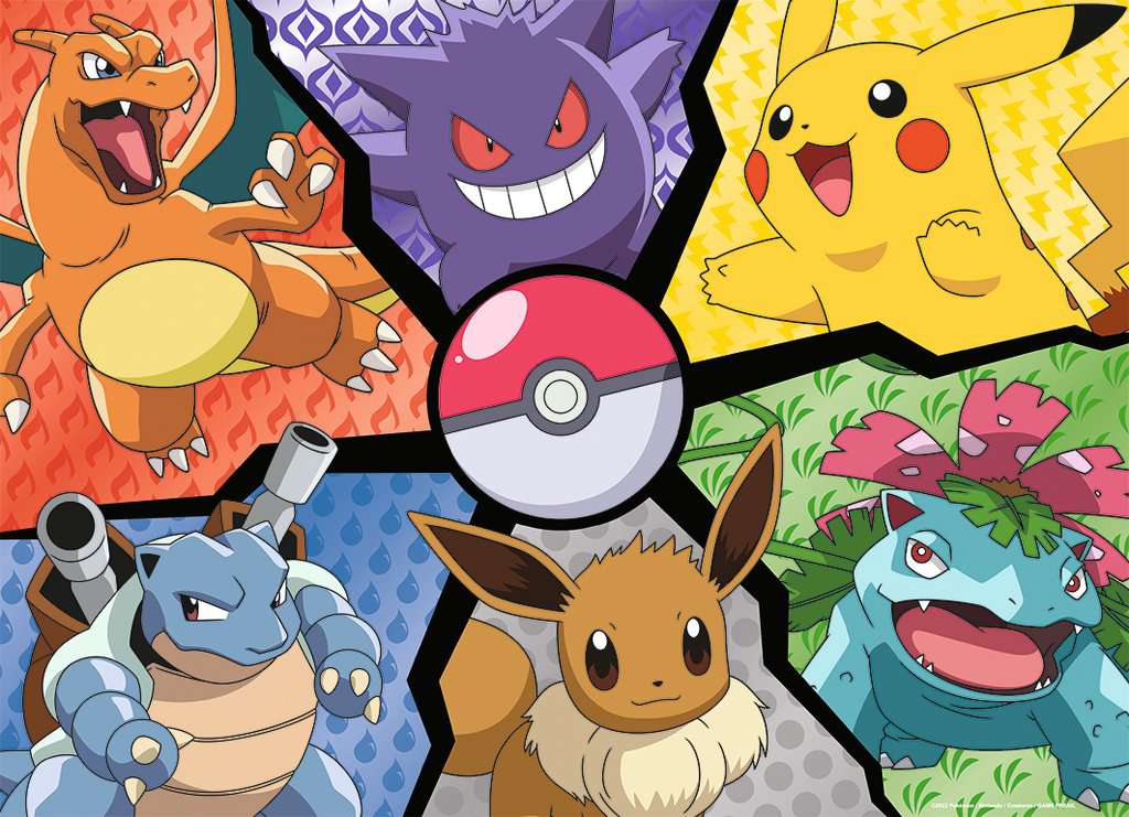 Pikachu, Evee et Company / Pikachu, Evoli ey Compagnie (100pcs)