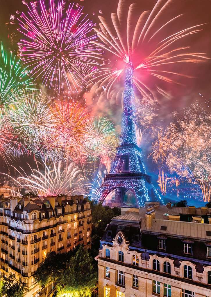 Collection Urbain -  Fireworks of 14 July in Paris / Feu d'artifice du 14 juillet à Paris (1500pcs)