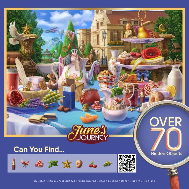 Seek & Find: June's Journey - Tea Time at Icarus (1000pcs)