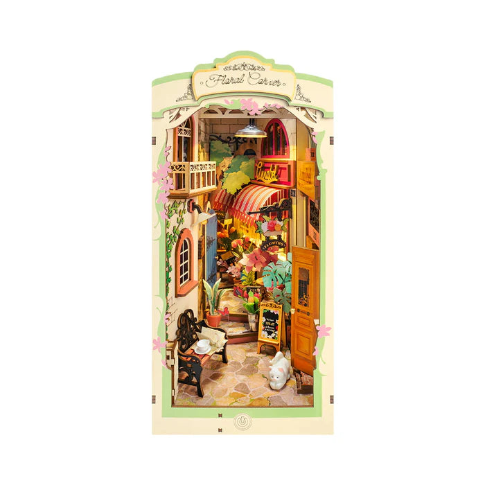 Book Nook - Floral Corner (Wood)