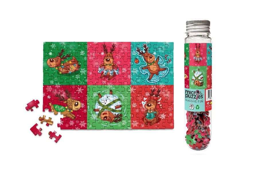 Holidays - Games de renne - mini puzzle