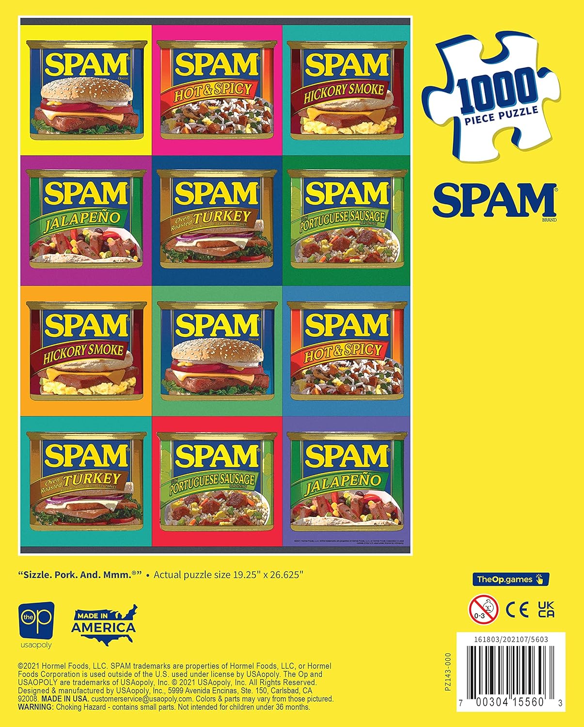 Spam - Trésor. Porc. Et. Mmm (1000pcs)