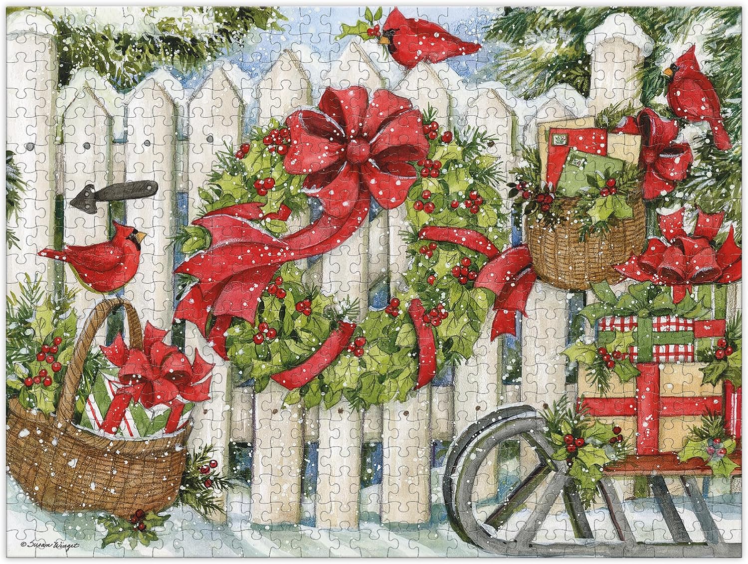 Christmas Fence (500pcs)