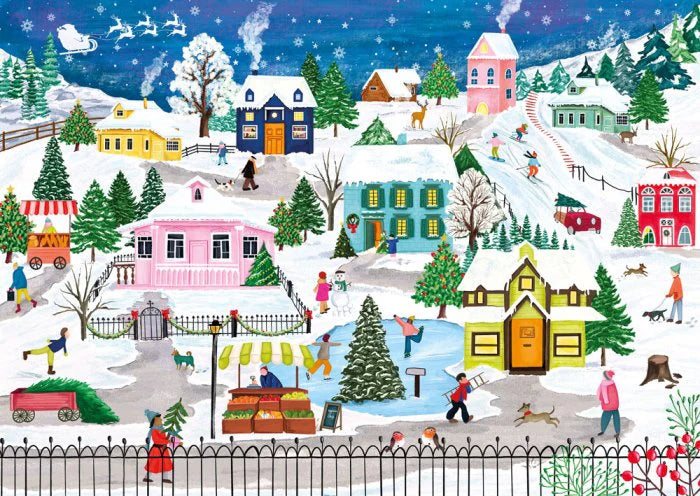 Scène de neige (1000pcs)