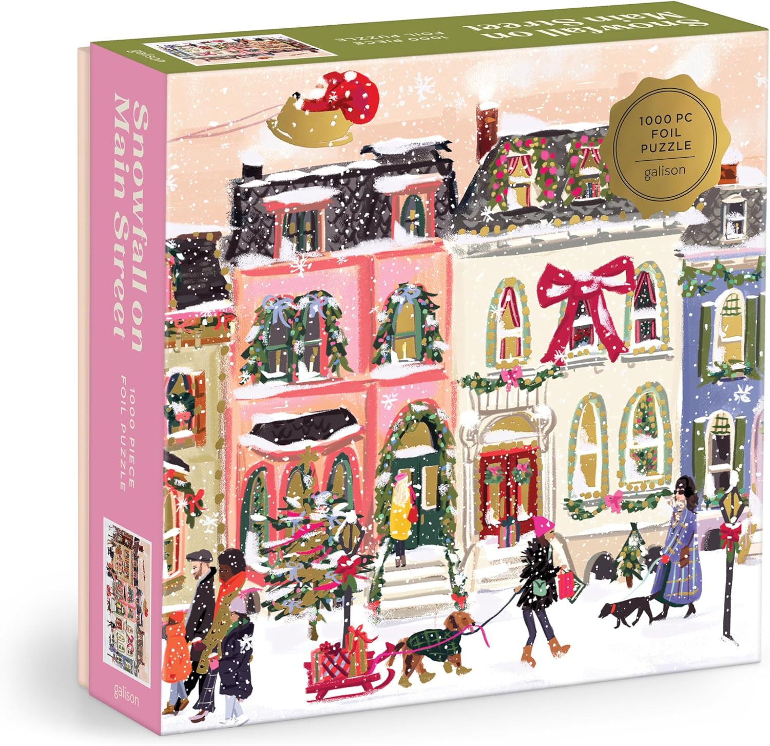 Snowfall over Main Street (1000pcs) (FOIL)