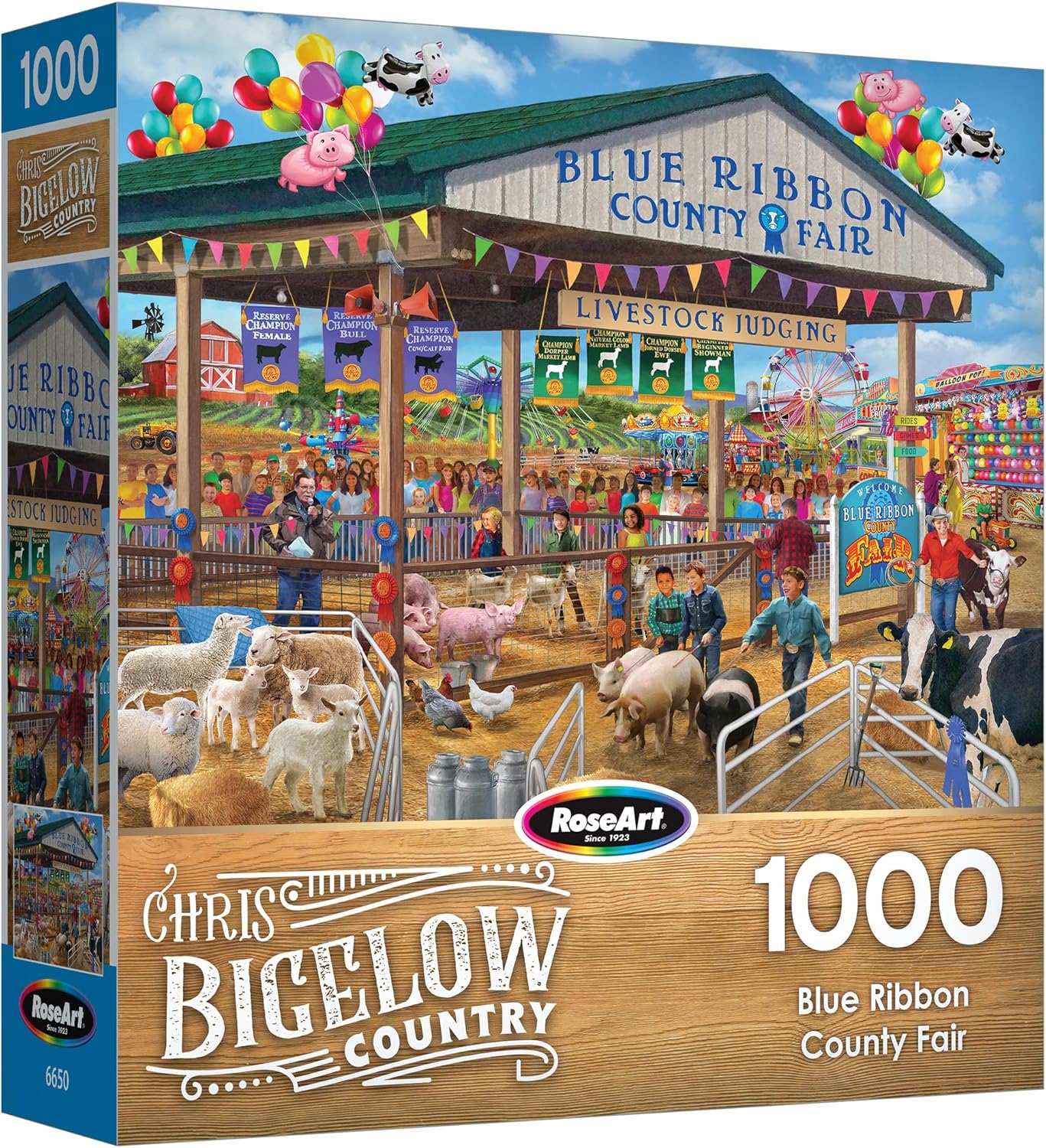 Foire champêtre Blue Ribbon, Chris Bigelow (1000 pièces) 