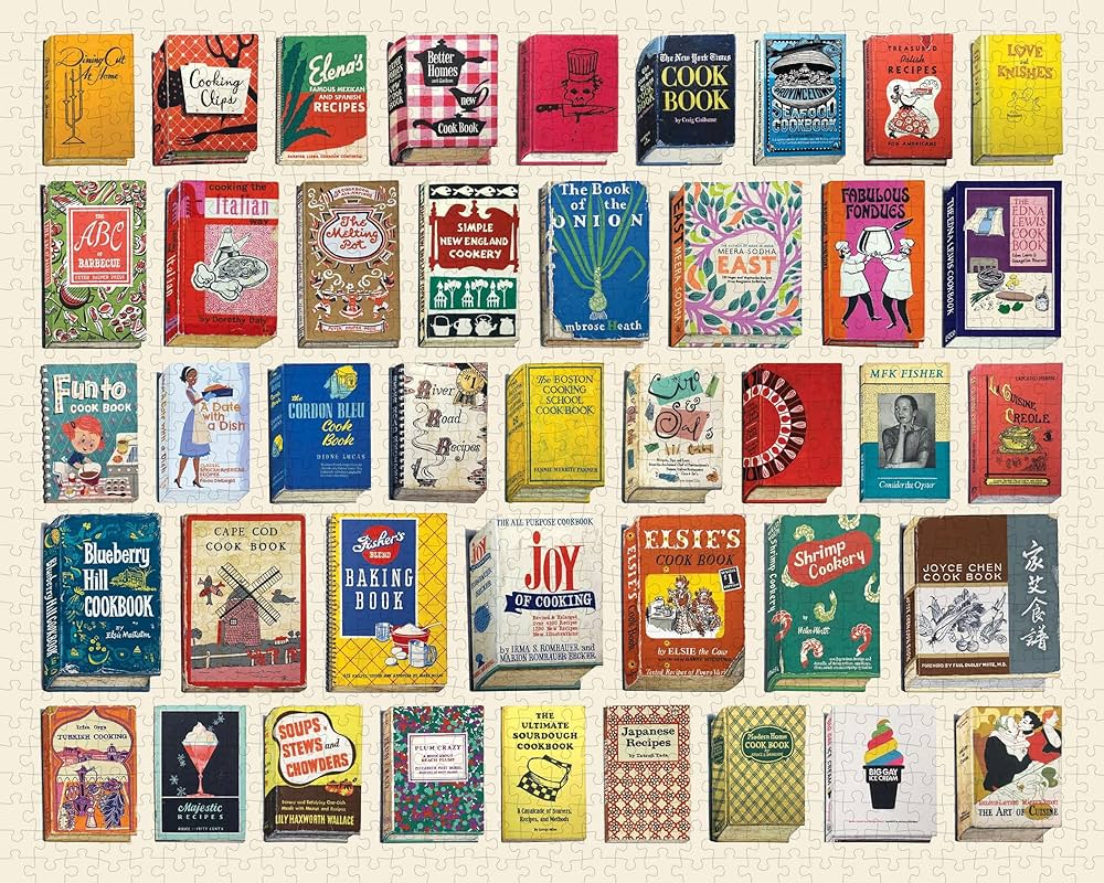 Livres de cuisine classiques (1000pcs)