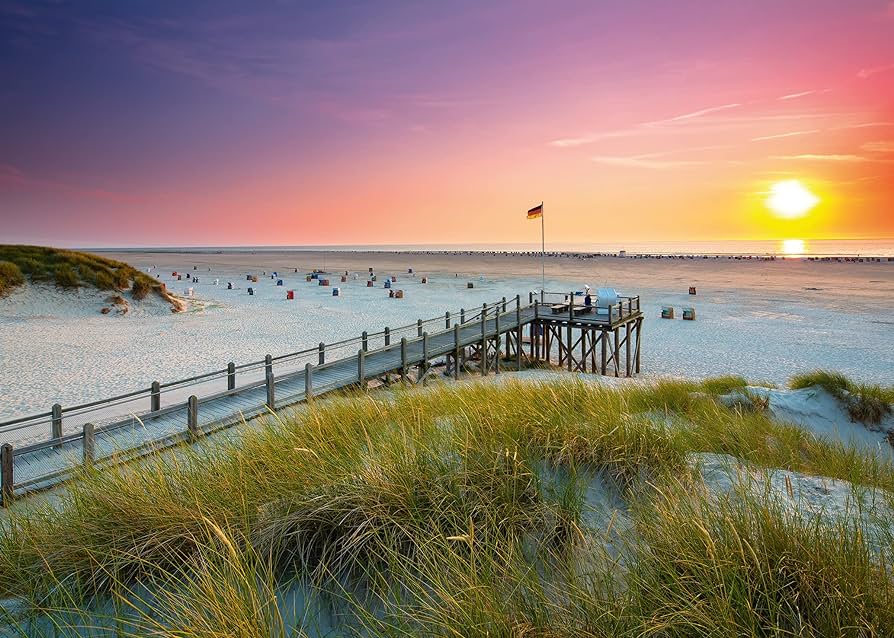 Collection Ravensburger Deutschland - Sunset sur Amrum (1000pcs)