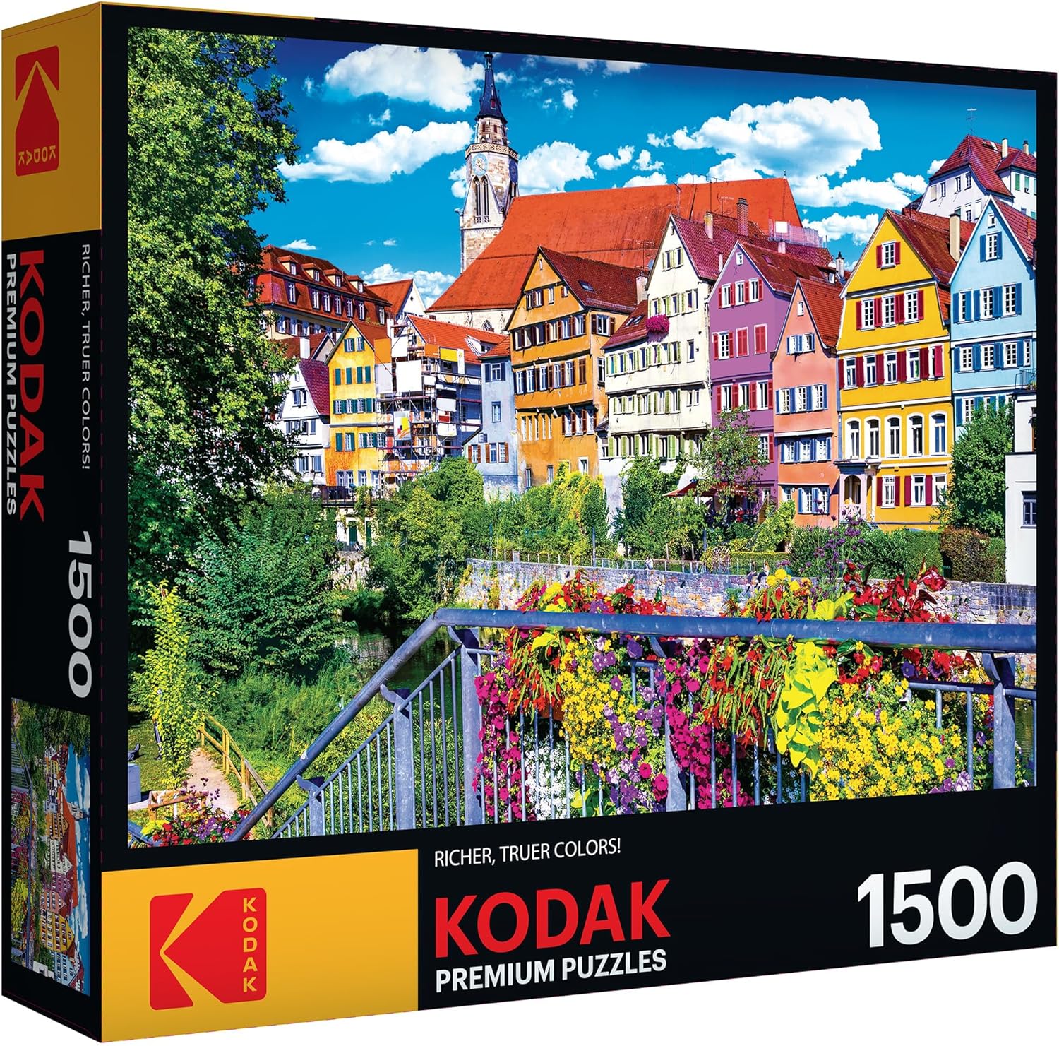 Kodak - Floral Colorful Town, Tubingen, Germany (1500pcs)