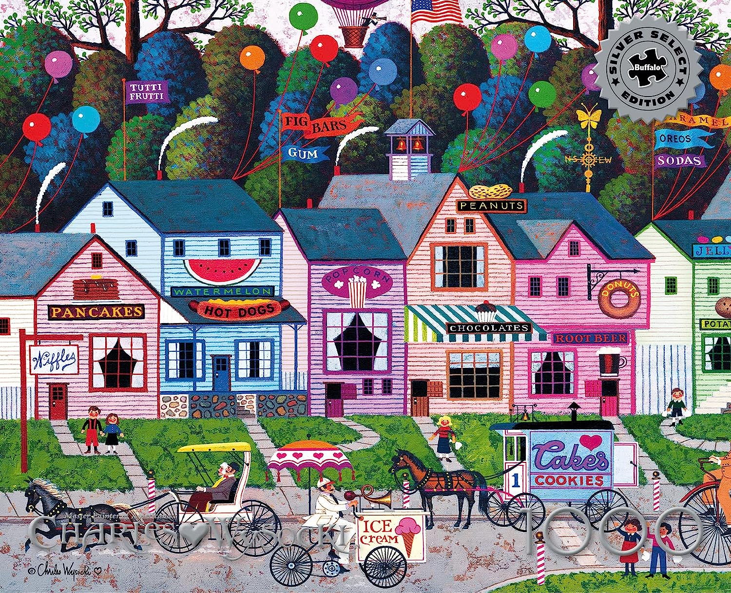 Confection Street, Charles Wysocki - Silver Select Collector’s Edition (1000pcs)
