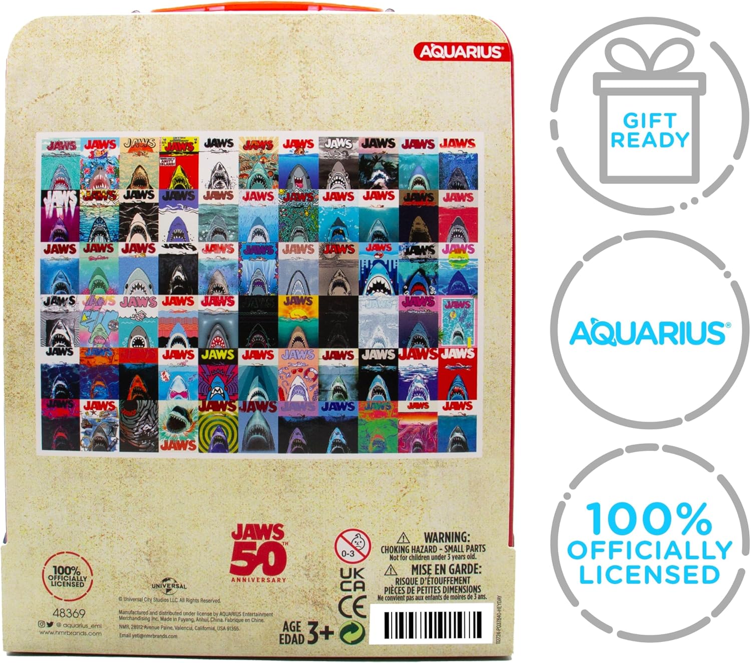 Coffret Jaws Fun - 50e anniversaire (boîte métallique) (500 pièces)