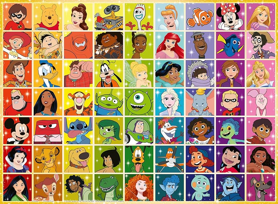 Ravensburger Disney & Pixar - Colour Palette (100 XXL)