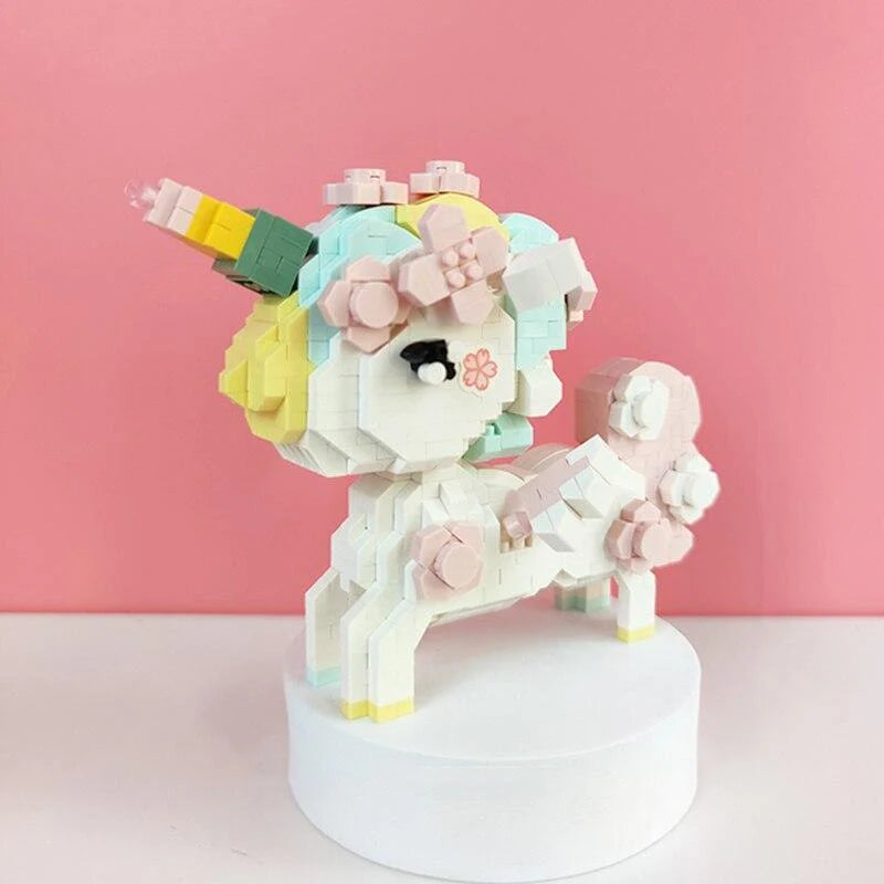 LOZ Licorne Fleur de Cerisier (880 pièces)