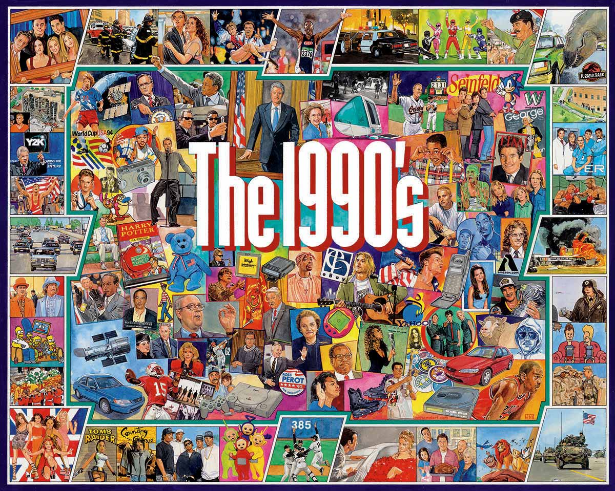 PFG les années 90 (les années 1990), James Mellett (utilisation / utilisée - puzzles pour de bon)