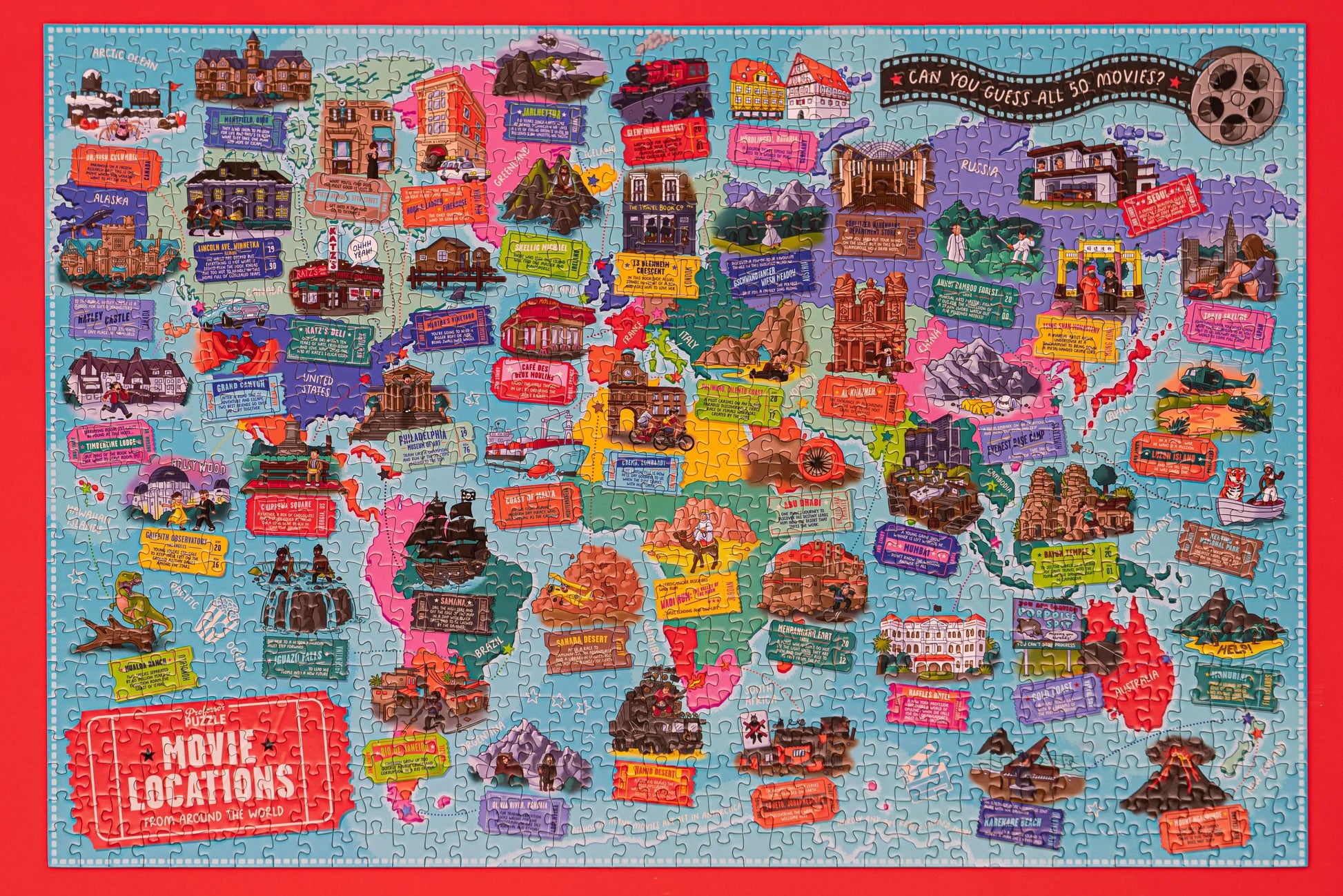 Movie Locations (1000pcs)
