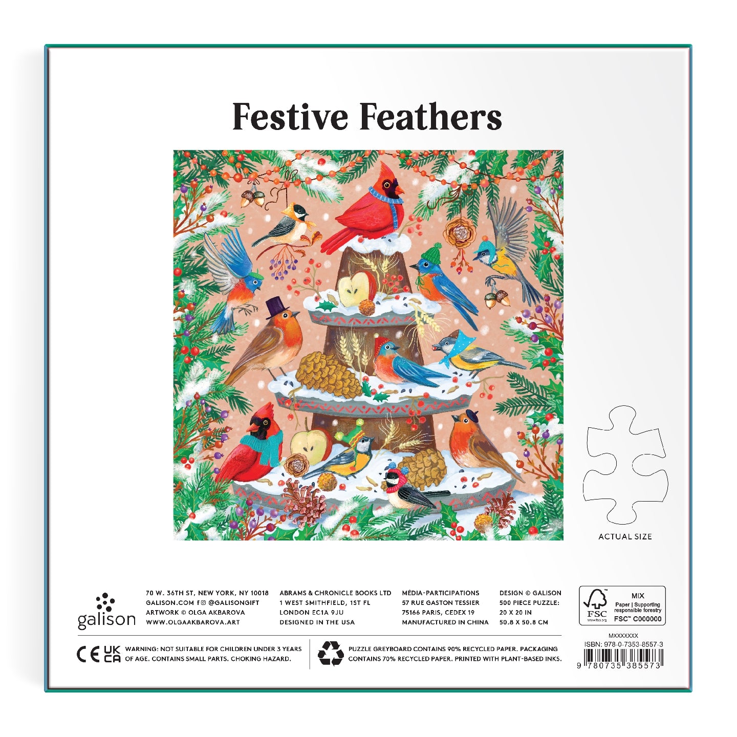 Festive Feathers (500pcs)