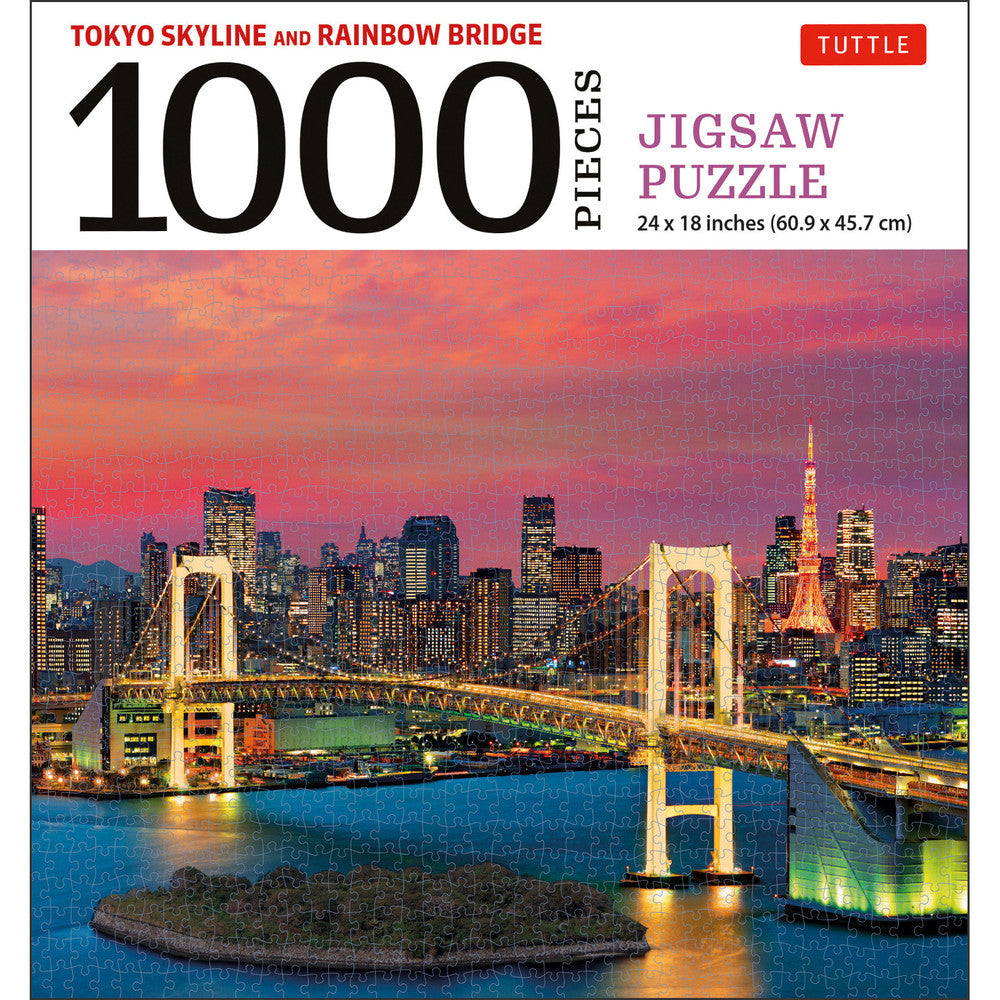 Tokyo Skyline and Rainbow Bridge (1000pcs)