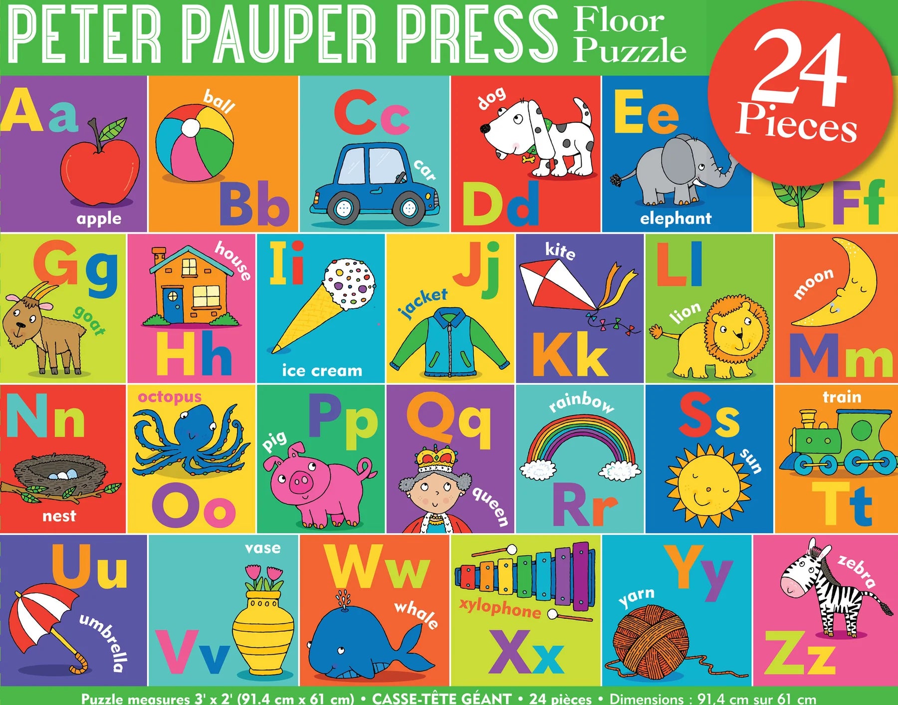 Alphabet Floor Puzzle (24pcs)