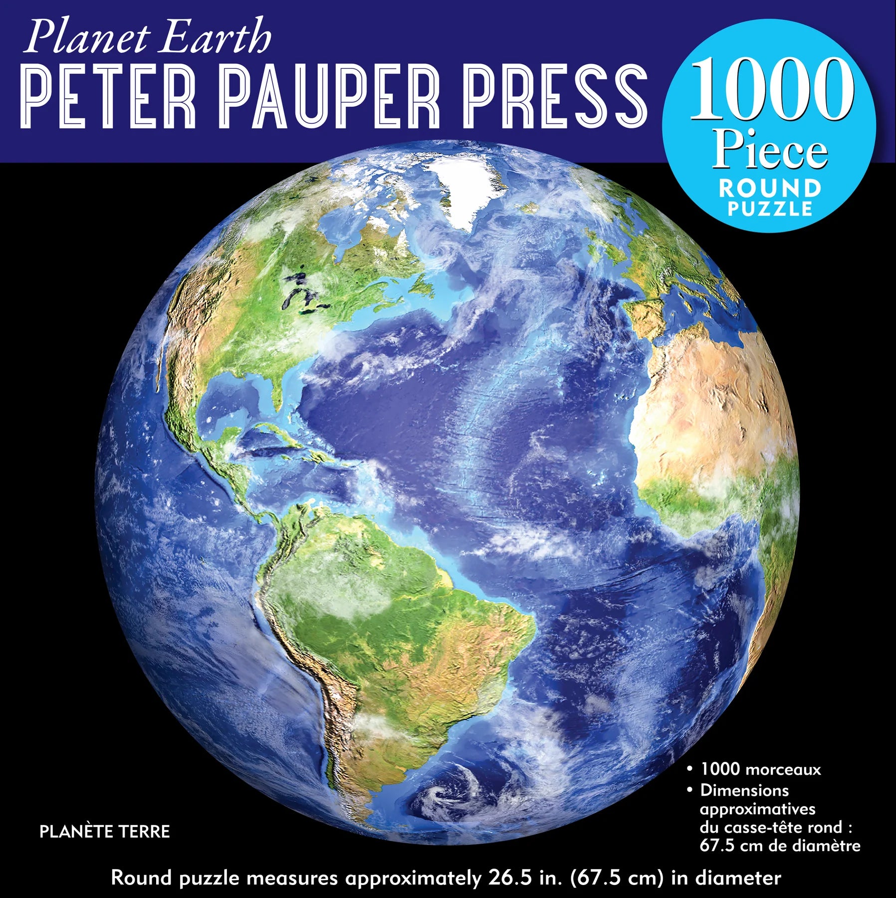 Planet Earth (ROUND) (1000pcs)