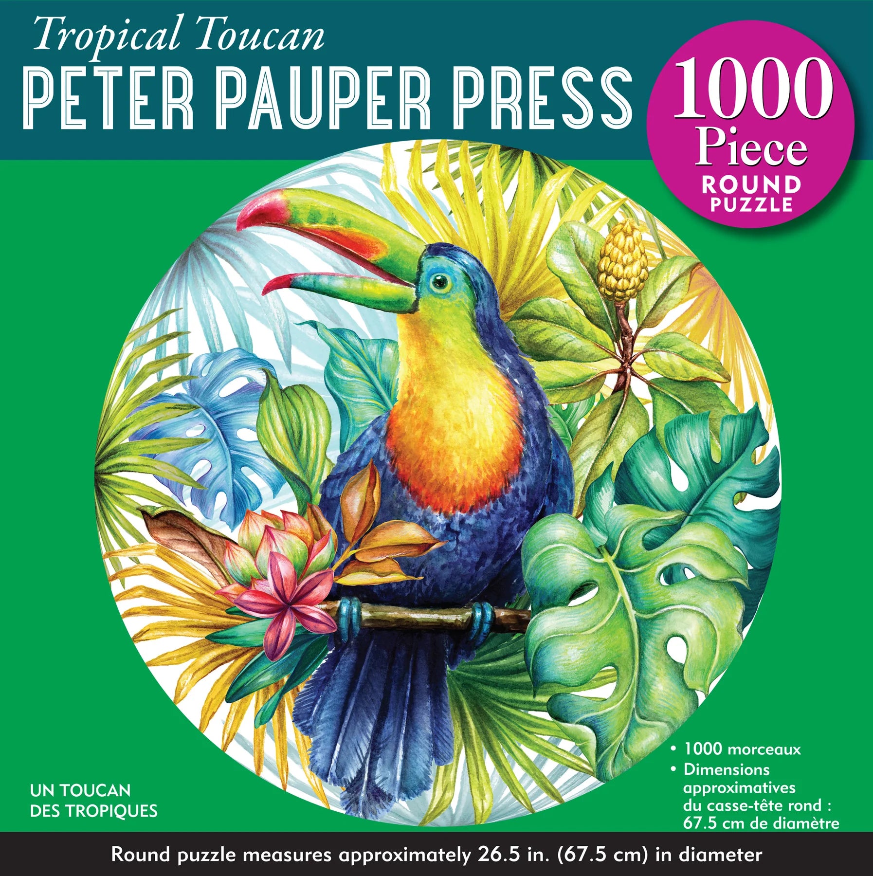 Tropical Toucan (ROUND) (1000pcs)