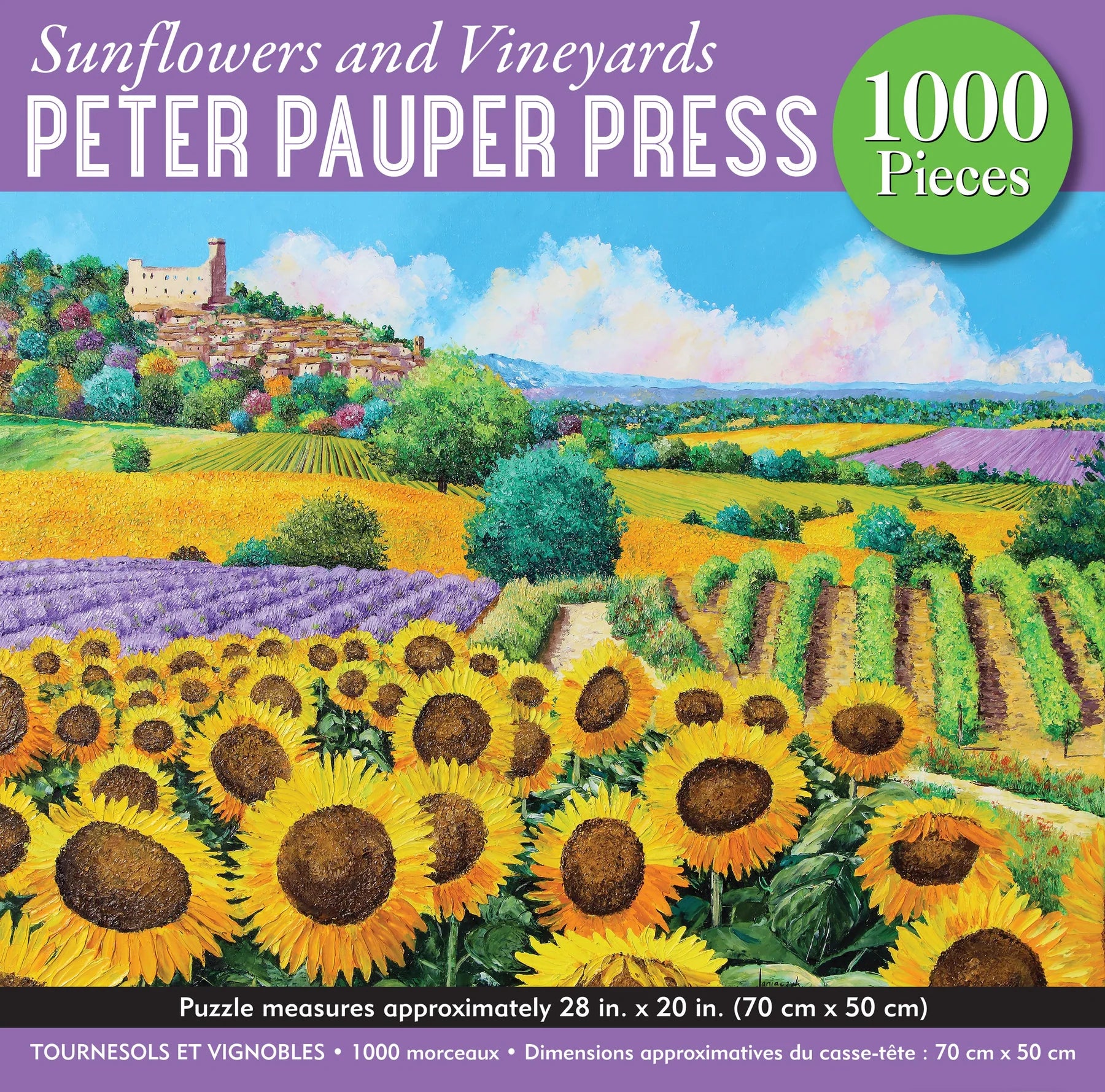 Sunflowers & Vineyards (1000pcs)