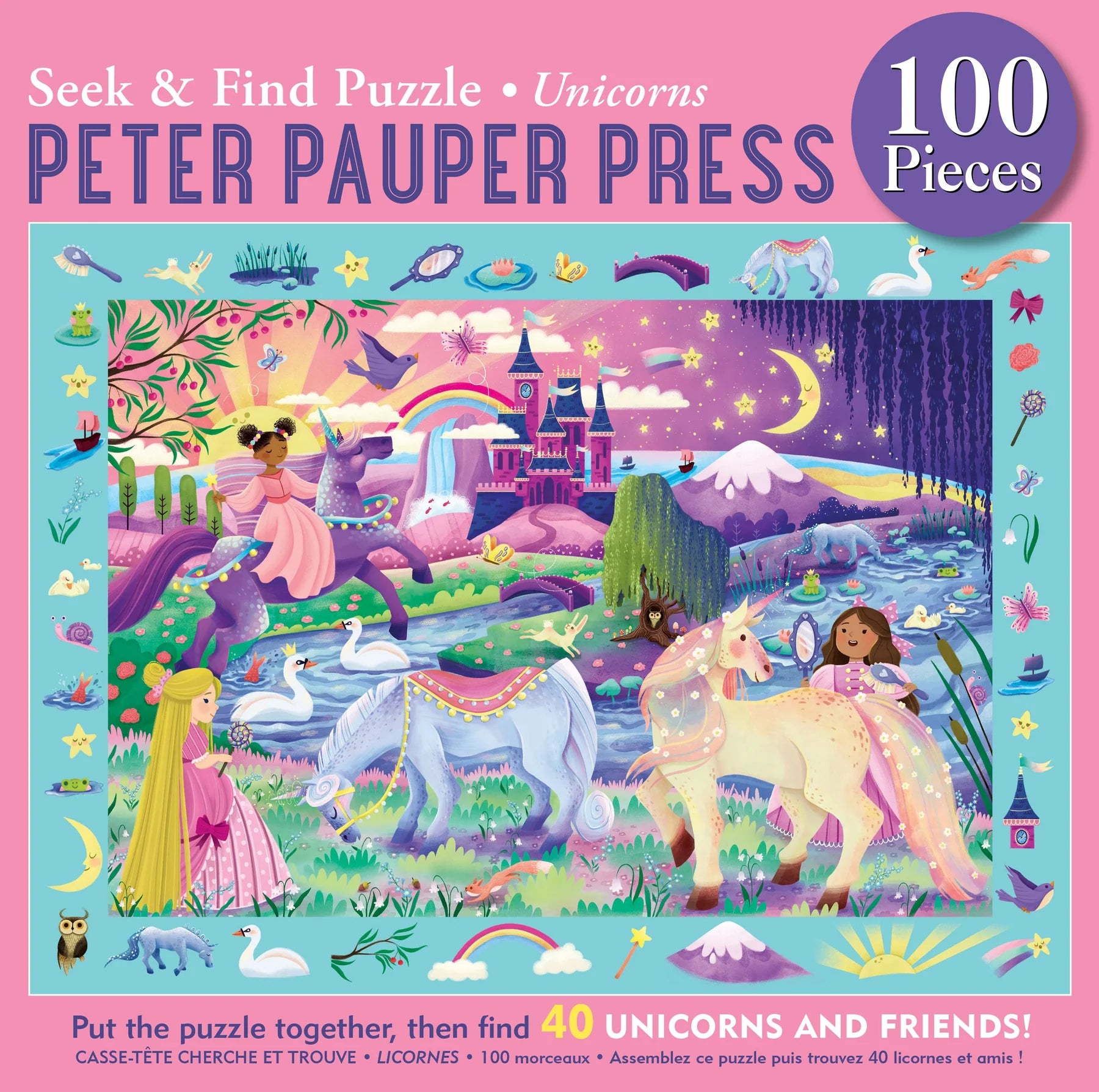 Seek & Find - Unicorns (100pcs)
