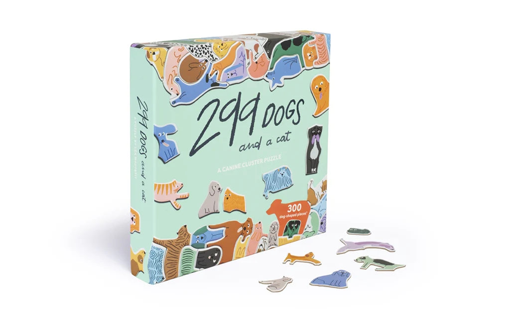 PFG 299 Dogs (and a Cat) (300pcs) (Usage/Used - PUZZLES FOR GOOD)