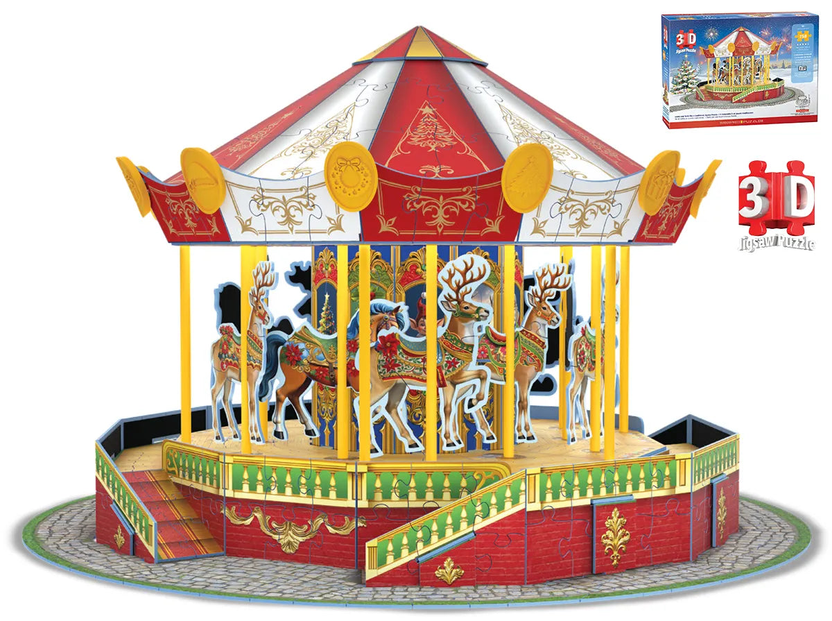 3D Christmas Carousel