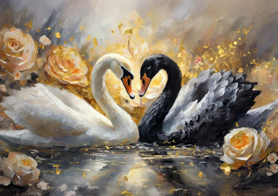 DMG Beautiful Swans (1000pcs) (DAMAGED BOX)