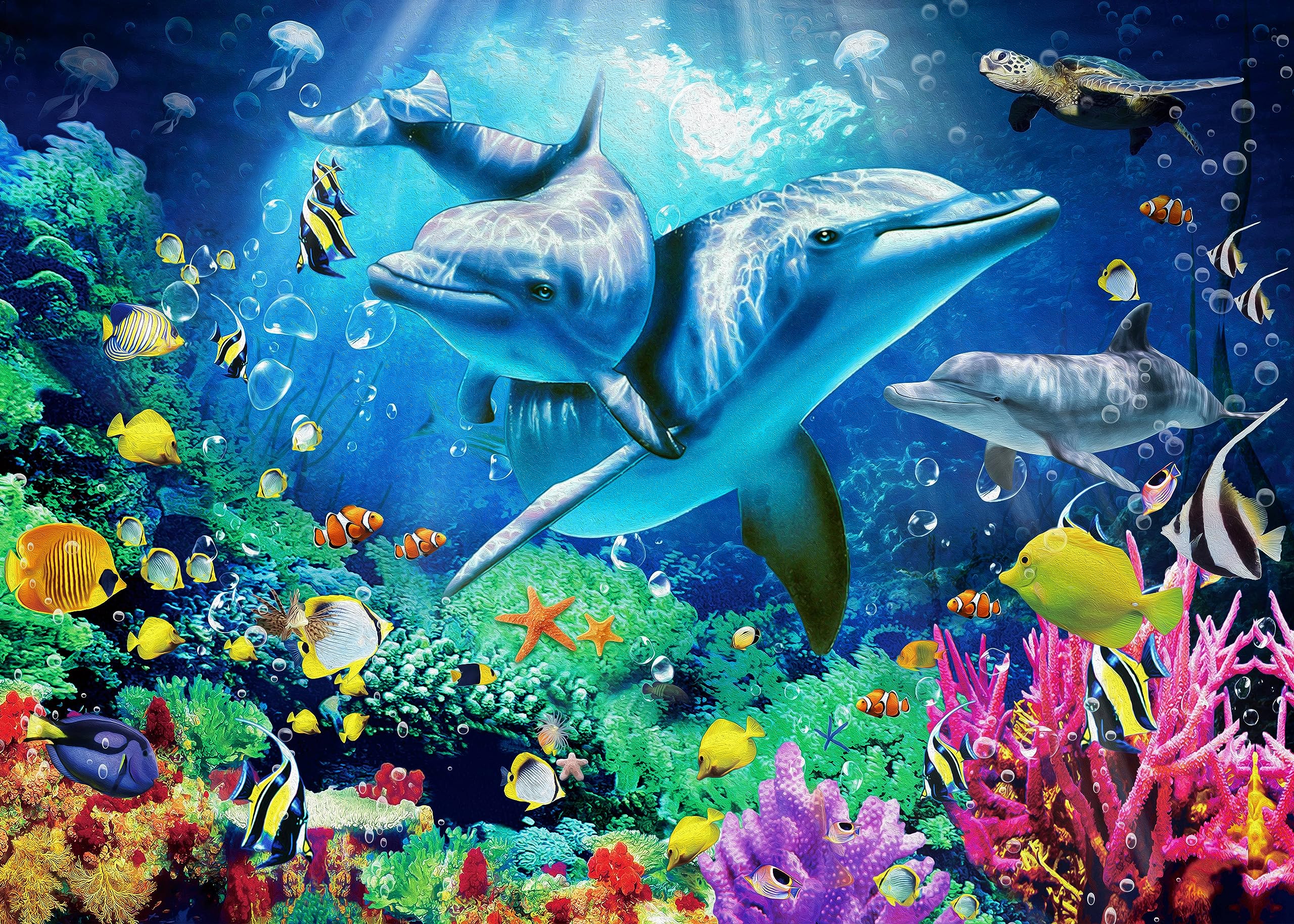 PFG Nattork Dolphins (Usage/Used - PUZZLES FOR GOOD)