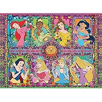 Silver Select - Disney Stained Glass Princess (1000pcs)