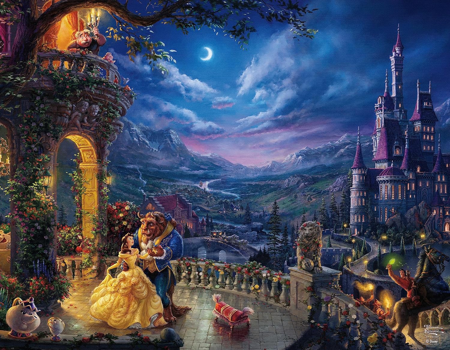 Collection Thomas Kinkade Disney Princess - Multipack (4x500pcs)