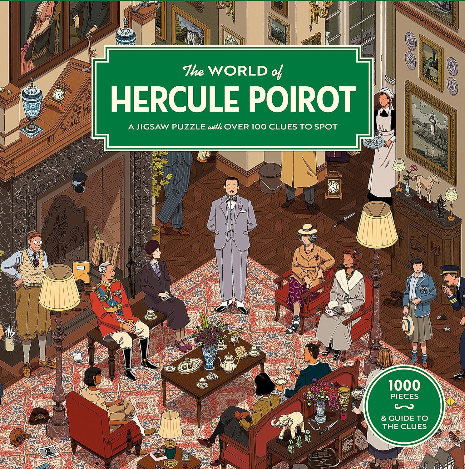 The World of Hercule Poirot (1000pcs)