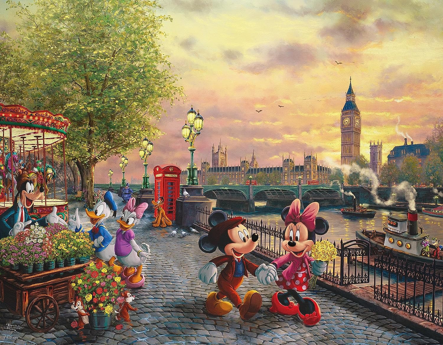 Thomas Kinkade Disney Collection - Multipack (4x500pcs)