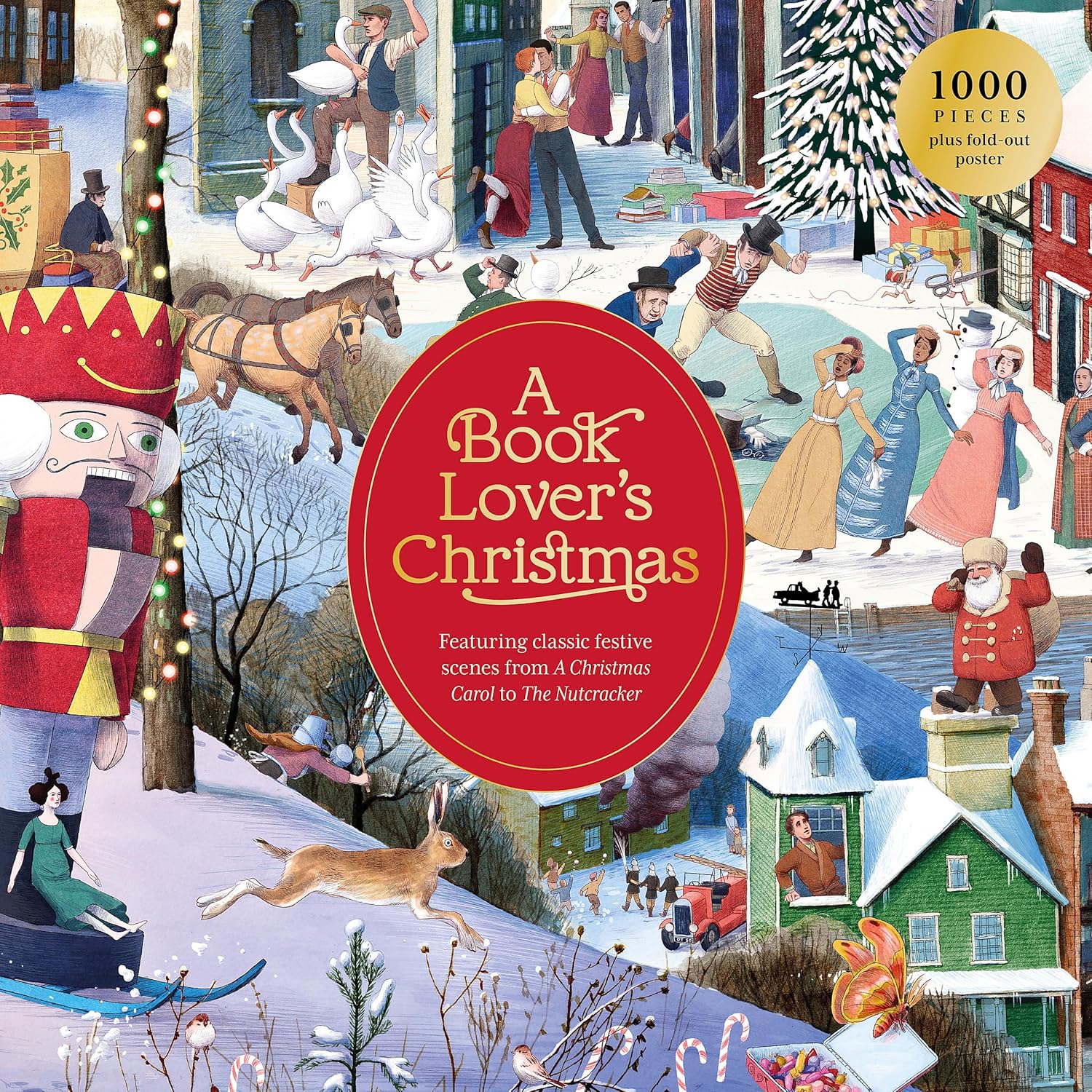 A Book Lover's Christmas (1000pcs)