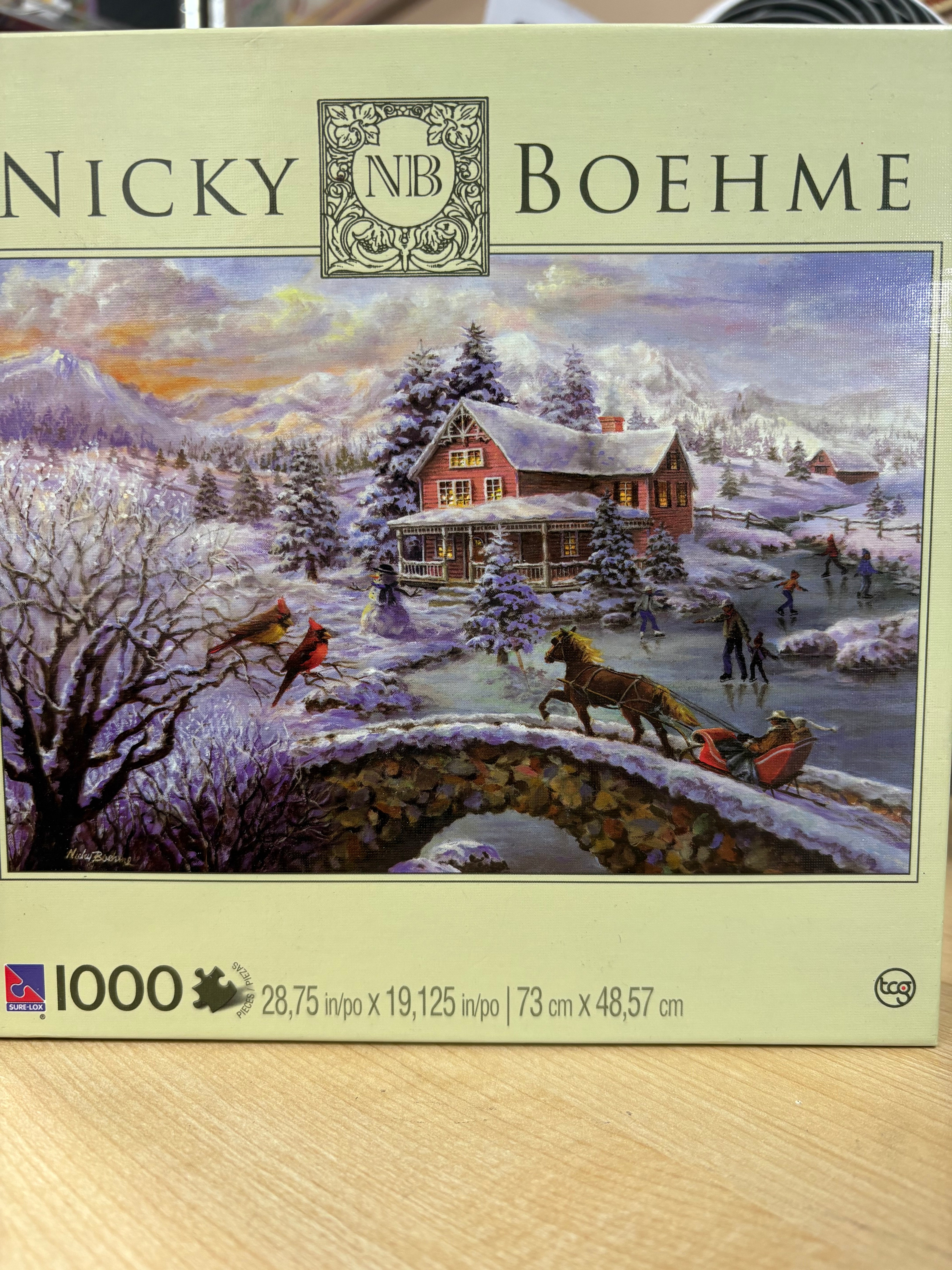 PFG Nicky Boehme - Winter Joy (Usagé/Used - PUZZLES FOR GOOD)