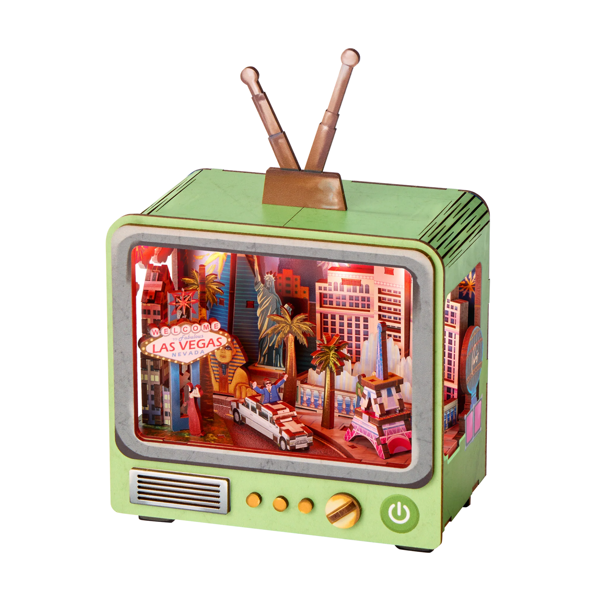 3D CityVision™ - Las Vegas (WOOD)