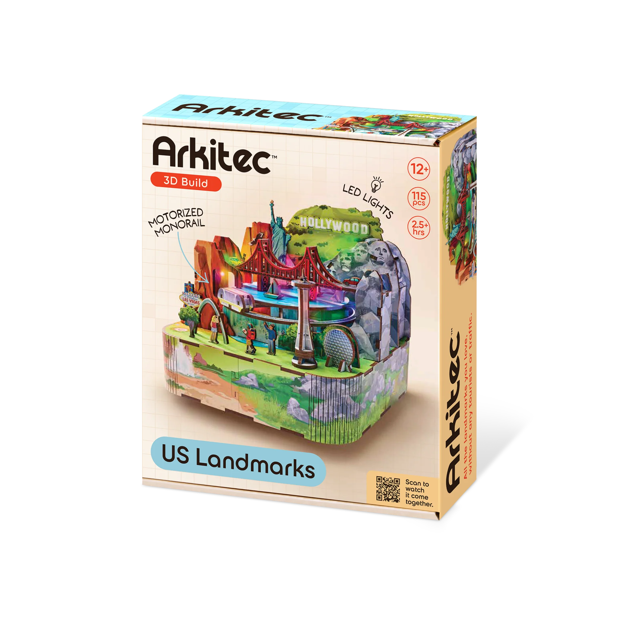 3D MiniScapes™ - National Landmarks (WOOD)