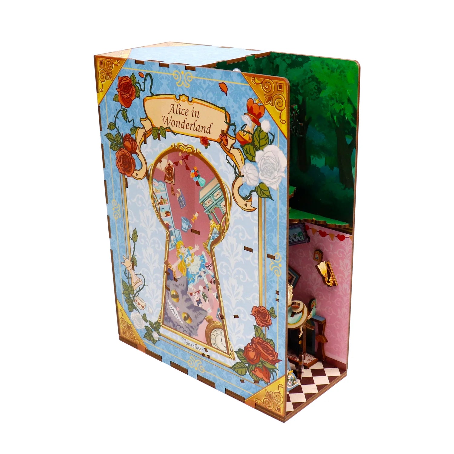 Book Nook - Alice in Wonderland (Wood)