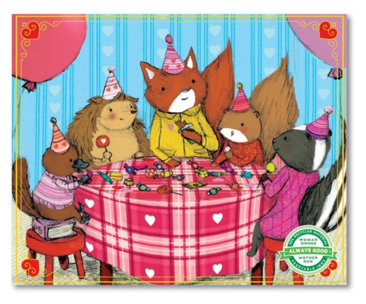 Mini - Valentines - Animal Party (36pcs)