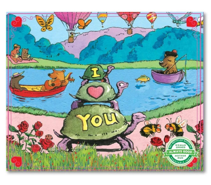 Mini - Valentines - I Love Turtles (36pcs)