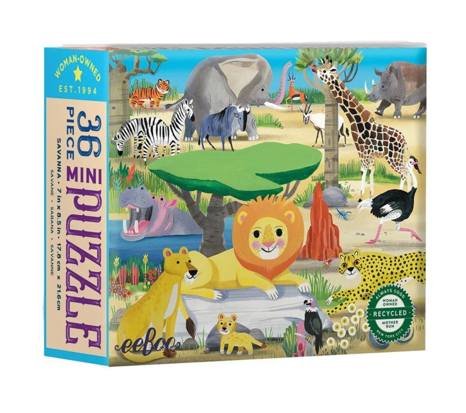 Mini - Habitats sauvages - Savane (36 pièces) 