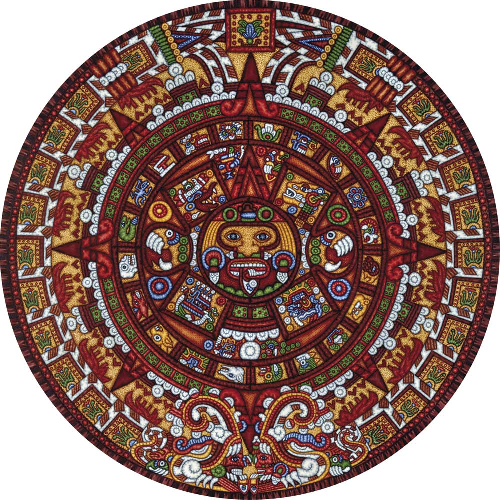 Calendrier aztèque (500pcs)