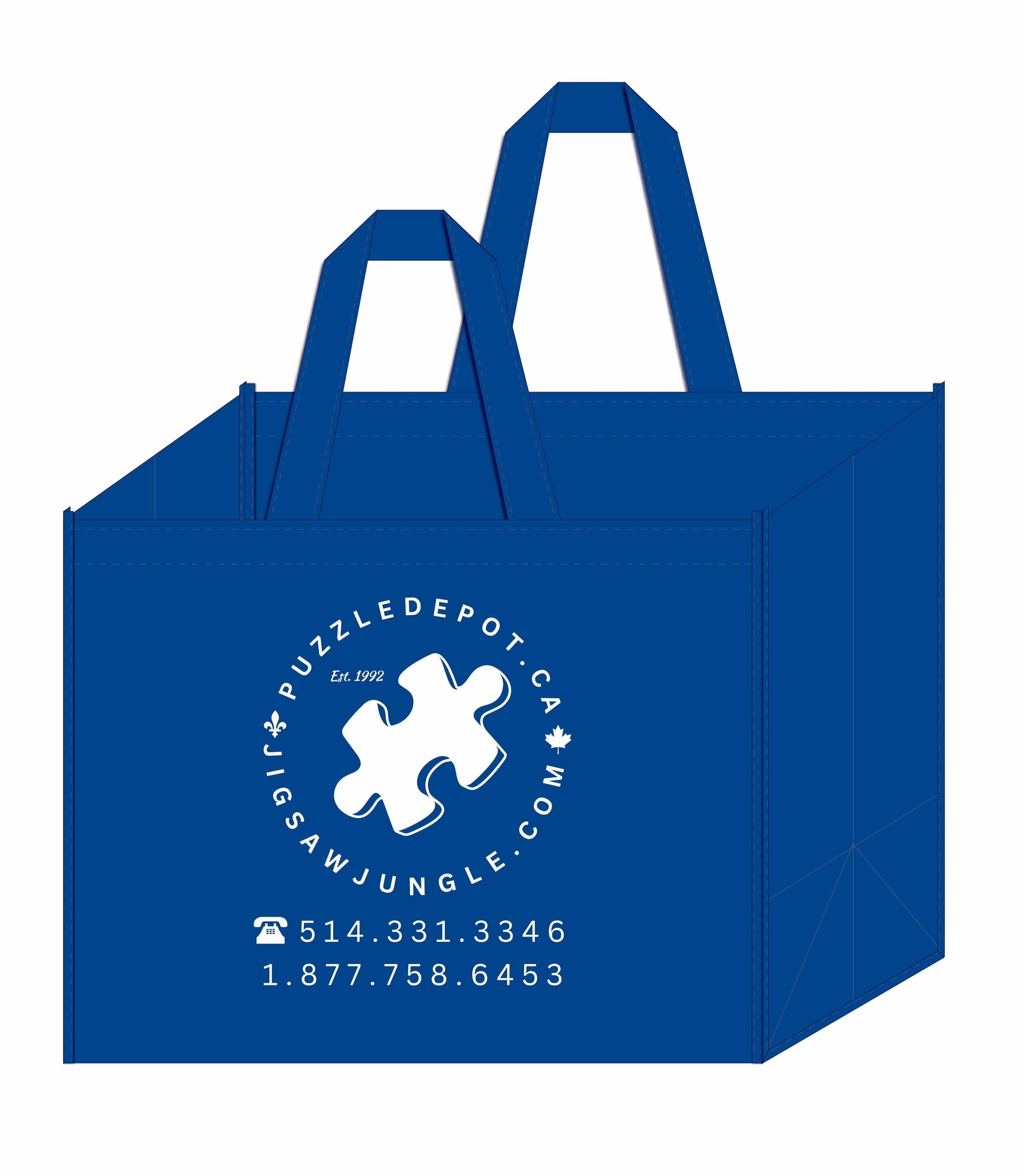 Jigsaw Jungle Puzzle Depot Re-Usable Shopping Bag