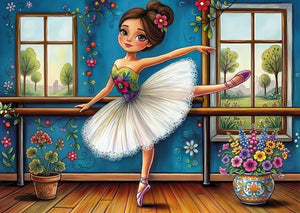 Ballerina By Windows - Collection NovIA (1000pcs)