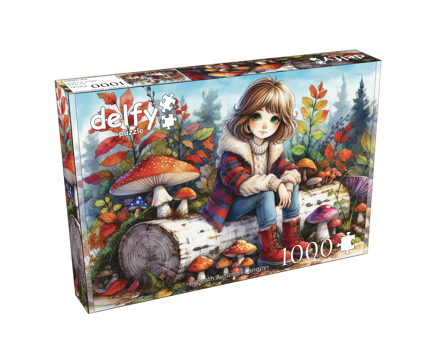 Sous la canopée d'automne (1000 pièces)