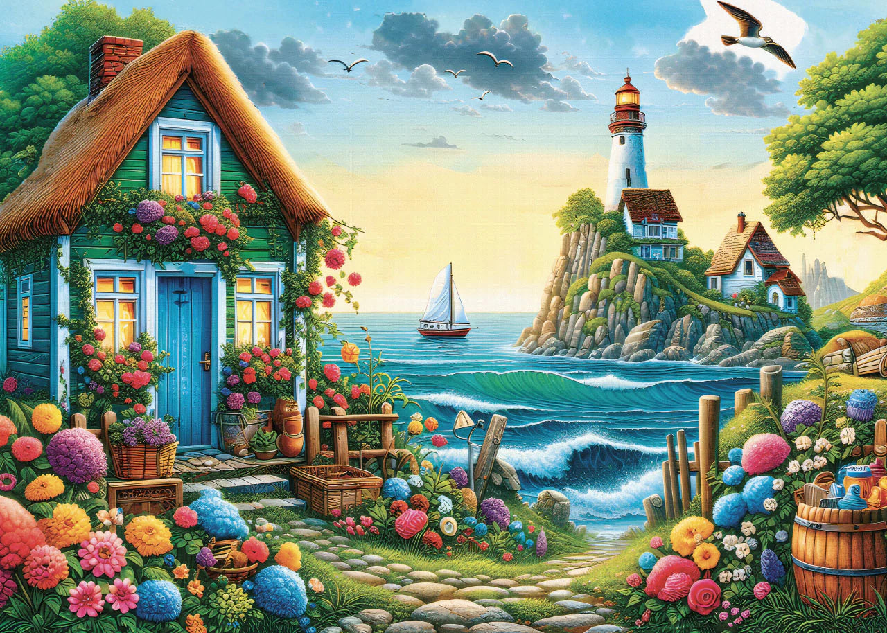 Blue House Bay - Collection NovIA (1000 pièces)